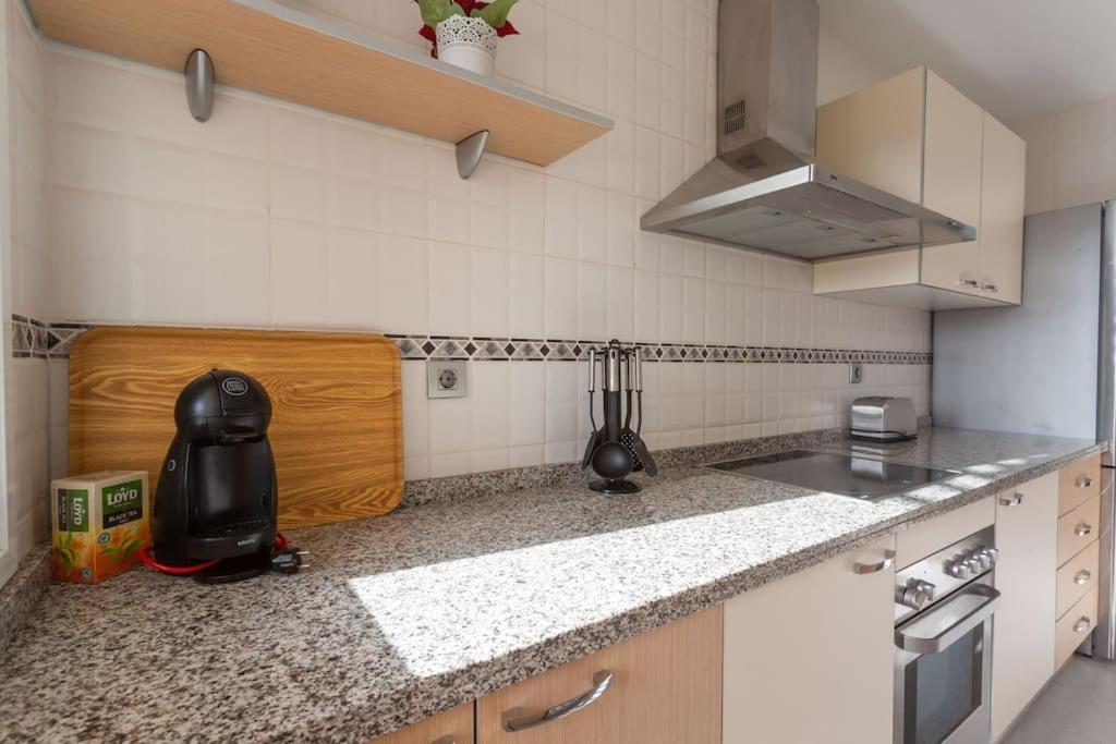 Prachtig luxe appartement met zeezicht San Miguel de Abona Buitenkant foto